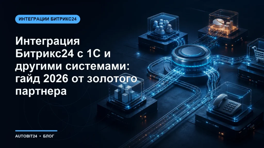 Интеграция Битрикс24 с 1С и другими системами: гайд 2026 от золотого партнера