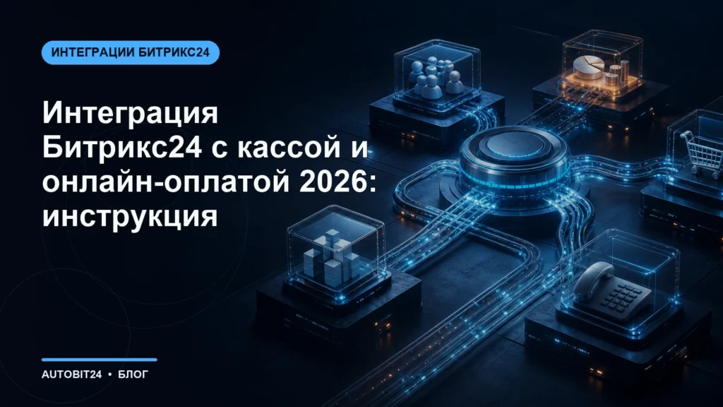 Интеграция Битрикс24 с кассой и онлайн-оплатой 2026: инструкция