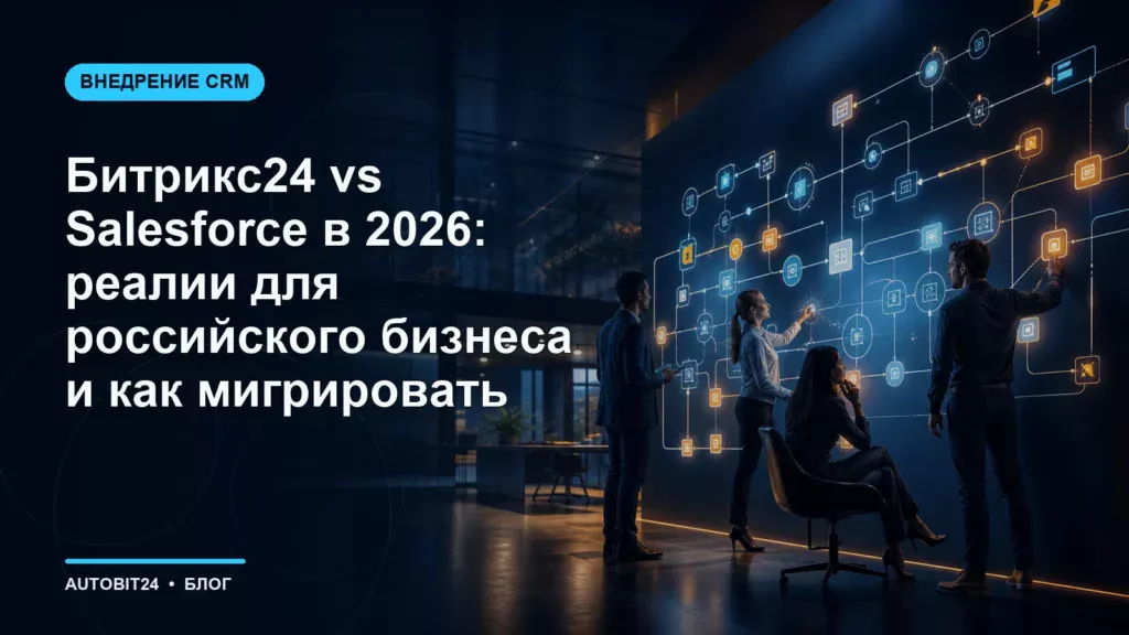 Битрикс24 vs Salesforce в 2026: реалии для российского бизнеса и как мигрировать