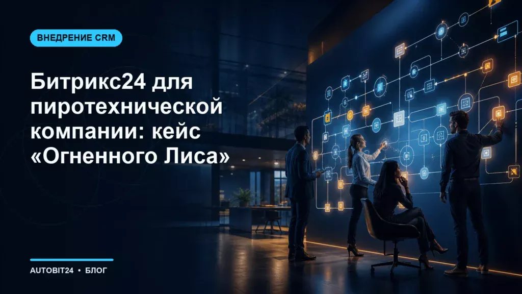Битрикс24 для пиротехнической компании: кейс «Огненного Лиса»