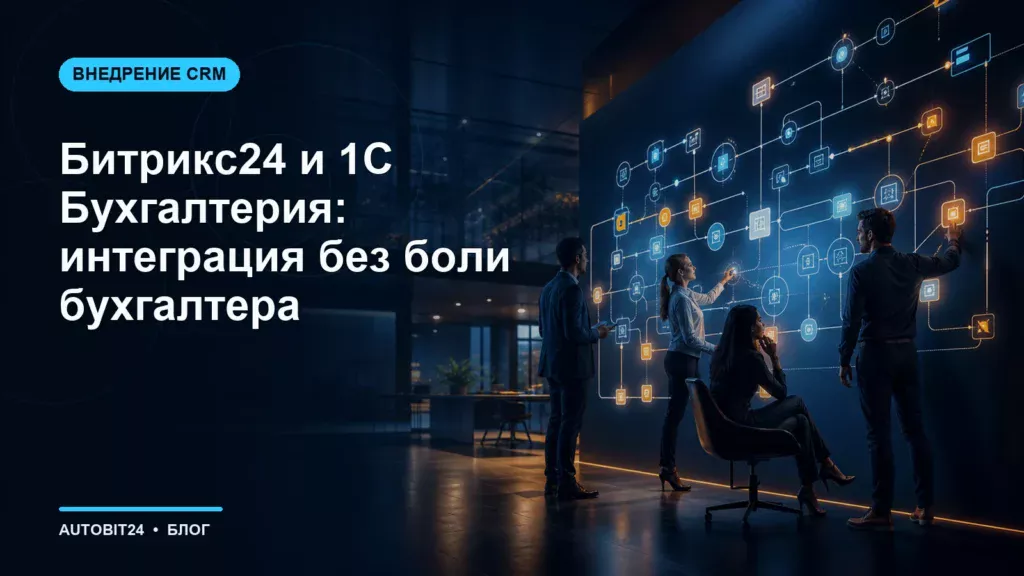 Битрикс24 и 1С Бухгалтерия: интеграция без боли бухгалтера