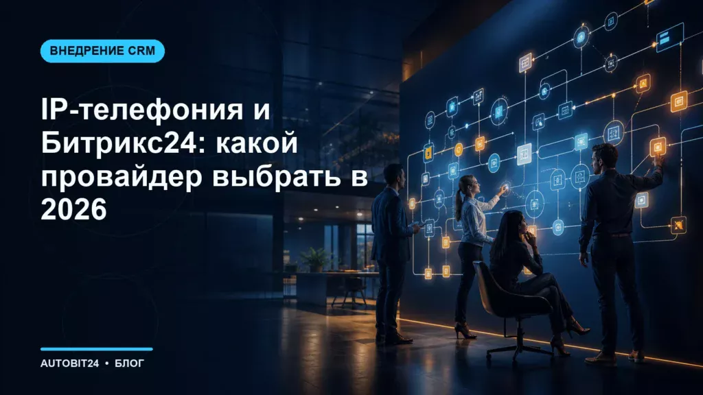 IP-телефония и Битрикс24: какой провайдер выбрать в 2026