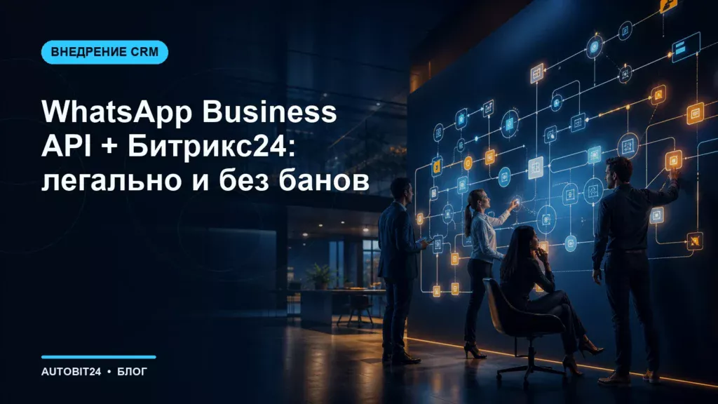 WhatsApp Business API + Битрикс24: легально и без банов