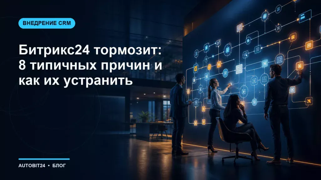 Битрикс24 тормозит: 8 типичных причин и как их устранить