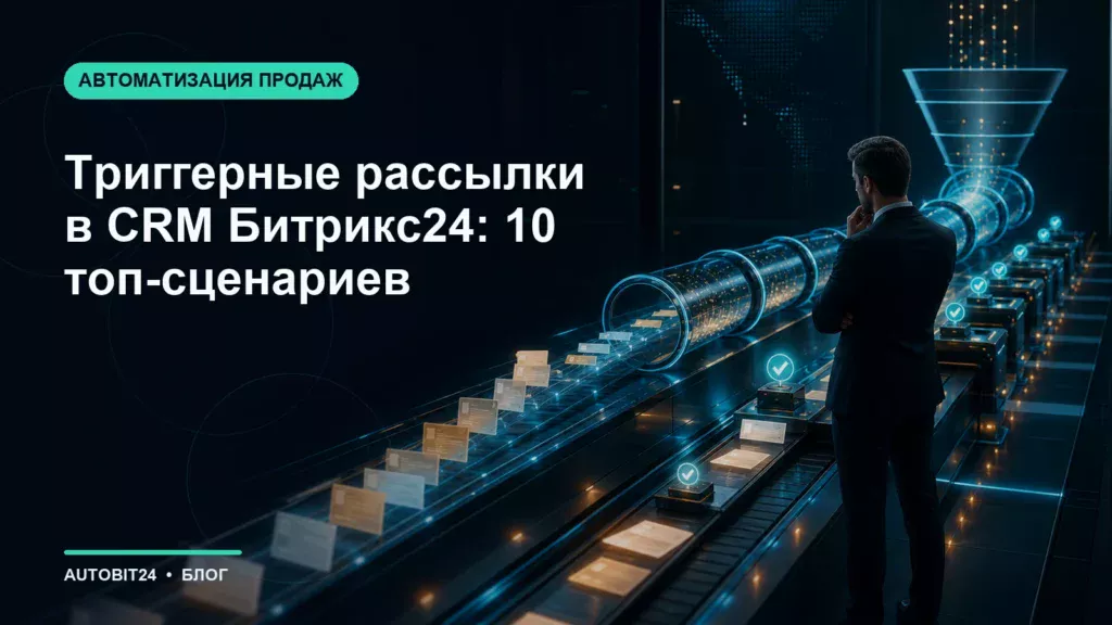 Триггерные рассылки в CRM Битрикс24: 10 топ-сценариев