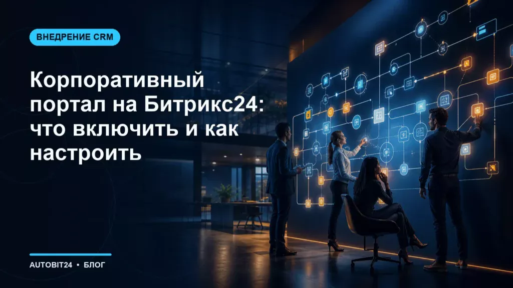 Корпоративный портал на Битрикс24: что включить и как настроить