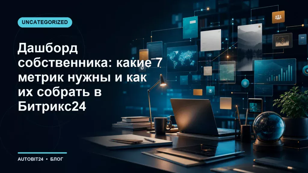 Дашборд собственника: какие 7 метрик нужны и как их собрать в Битрикс24