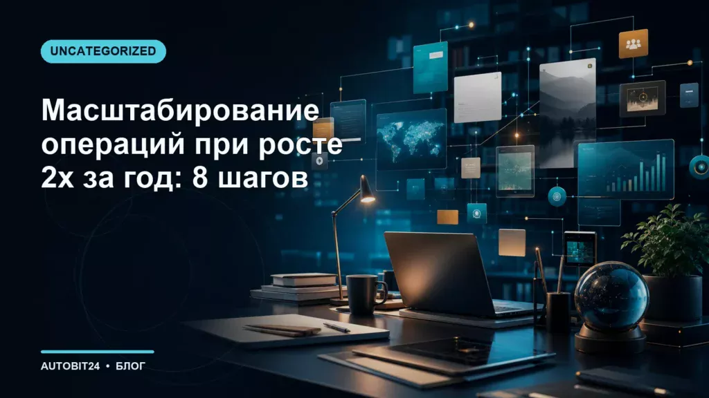 Масштабирование операций при росте 2x за год: 8 шагов
