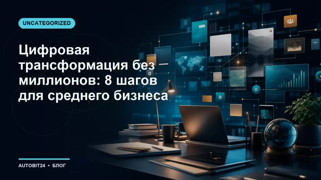 Цифровая трансформация без миллионов: 8 шагов для среднего бизнеса