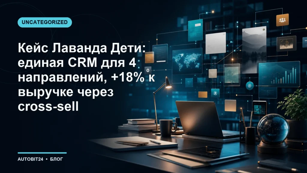Кейс Лаванда Дети: единая CRM для 4 направлений, +18% к выручке через cross-sell