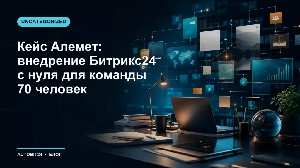 Кейс Алемет: внедрение Битрикс24 с нуля для команды 70 человек