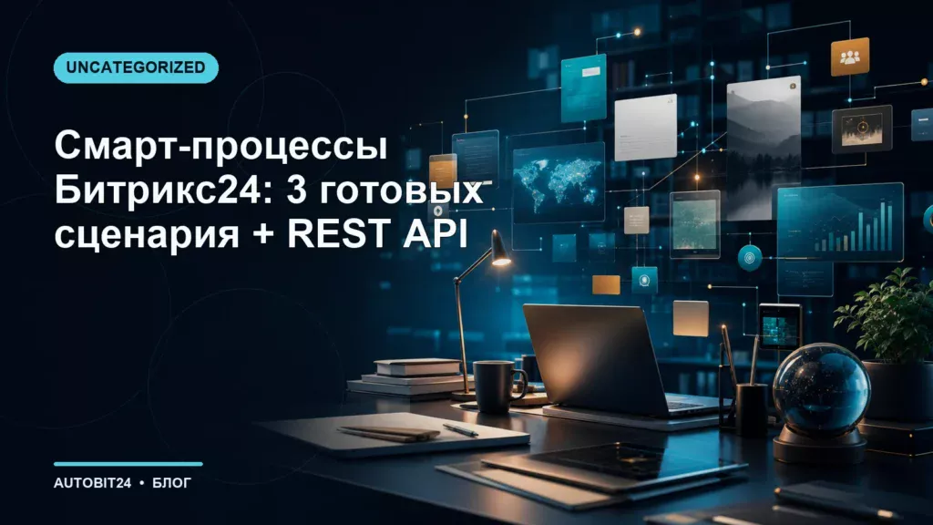 Смарт-процессы Битрикс24: 3 готовых сценария + REST API
