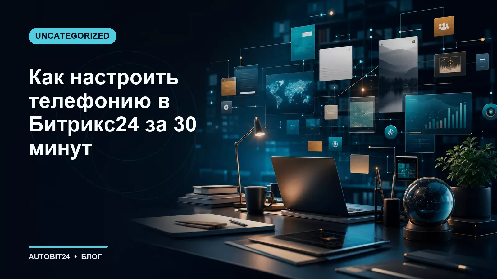 Как настроить телефонию в Битрикс24 за 30 минут