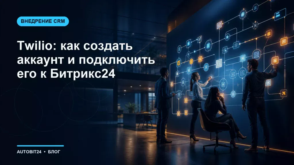 Twilio: как создать аккаунт и подключить его к Битрикс24