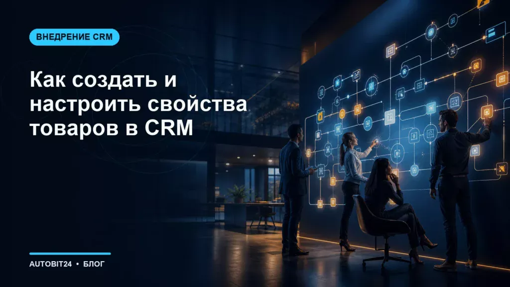 Как создать и настроить свойства товаров в CRM