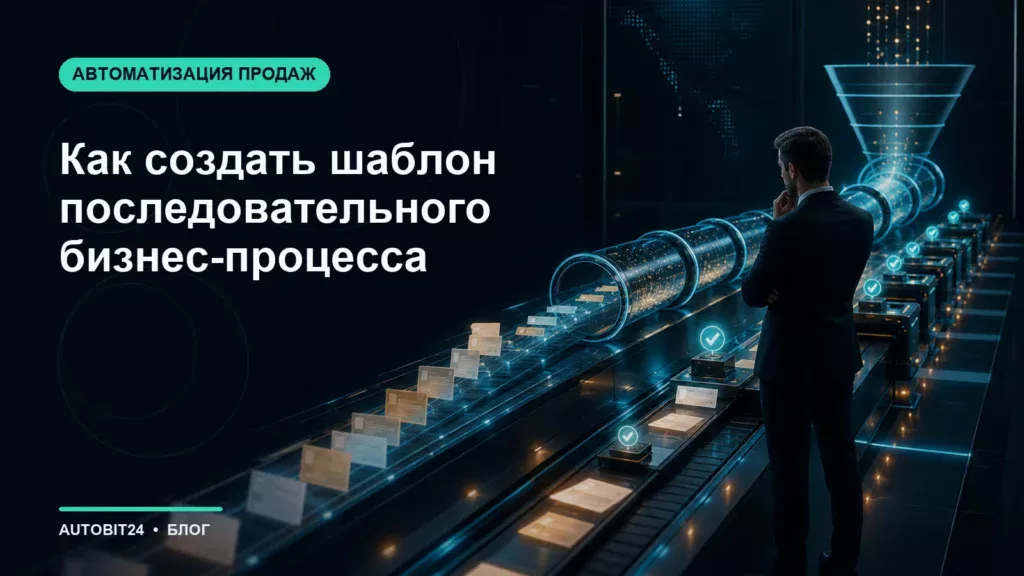 Как создать шаблон последовательного бизнес-процесса
