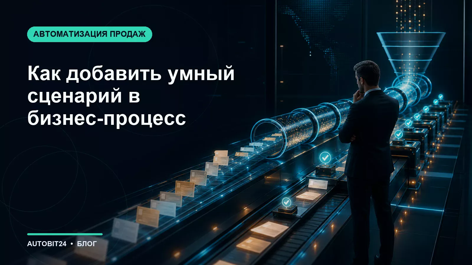 Как добавить умный сценарий в бизнес-процесс