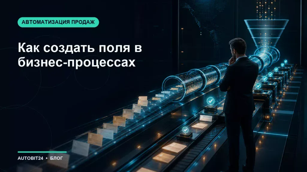 Как создать поля в бизнес-процессах