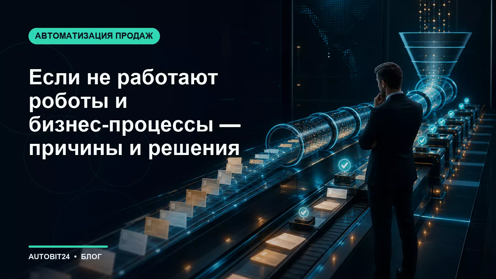 Если не работают роботы и бизнес-процессы — причины и решения