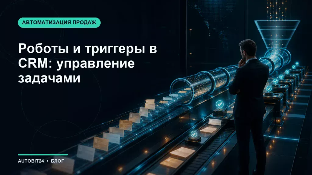 Роботы и триггеры в CRM: управление задачами