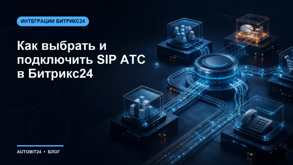 Как выбрать и подключить SIP АТС в Битрикс24