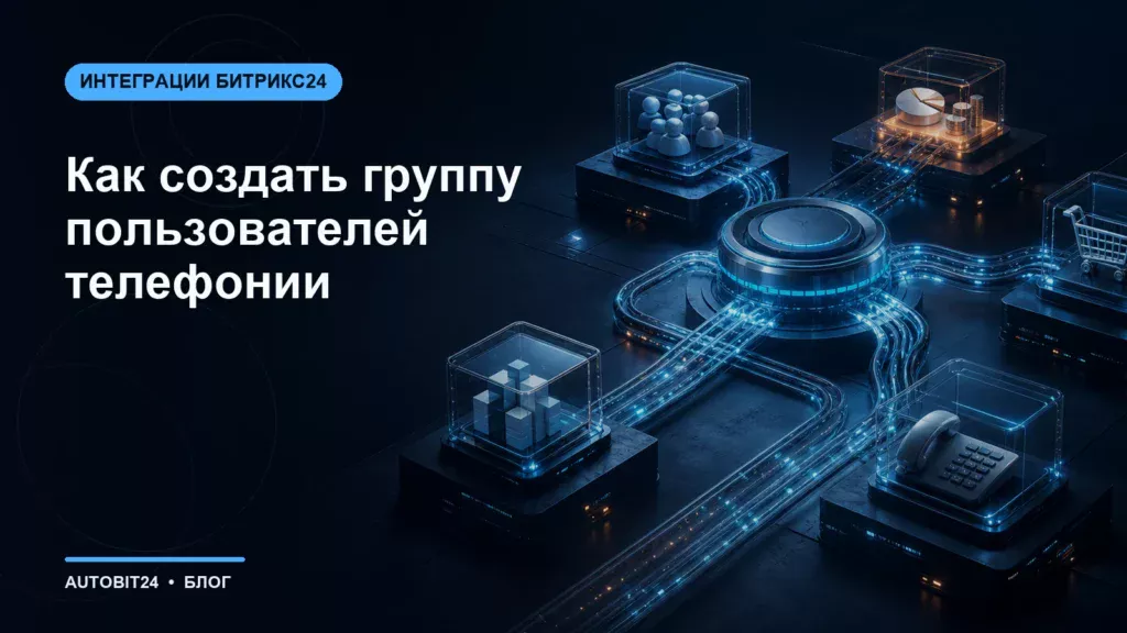 Как создать группу пользователей телефонии