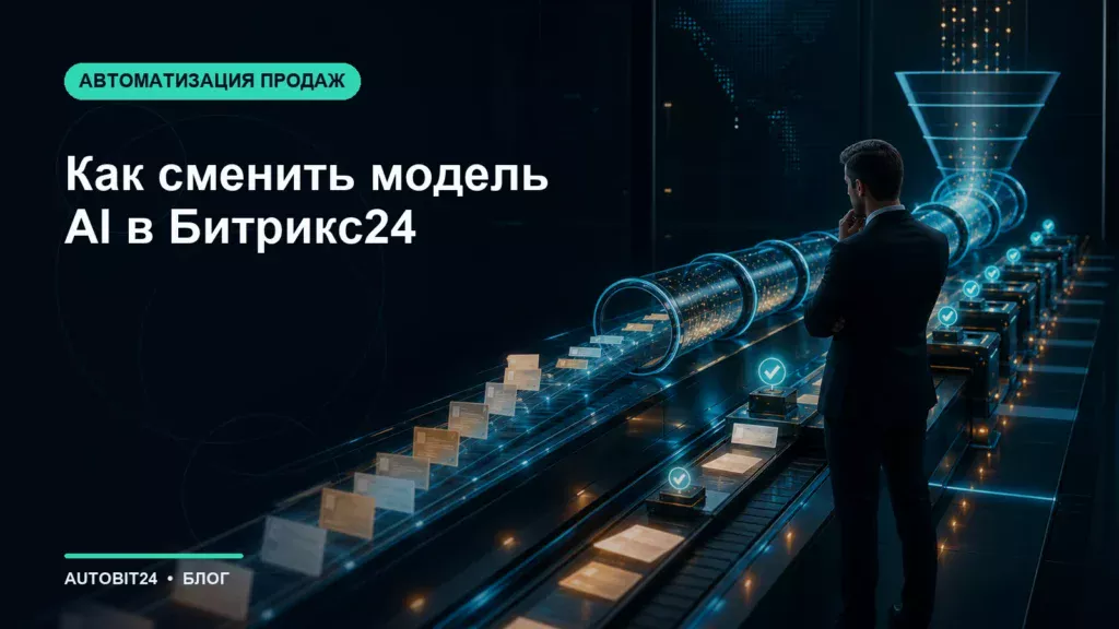 Как сменить модель AI в Битрикс24