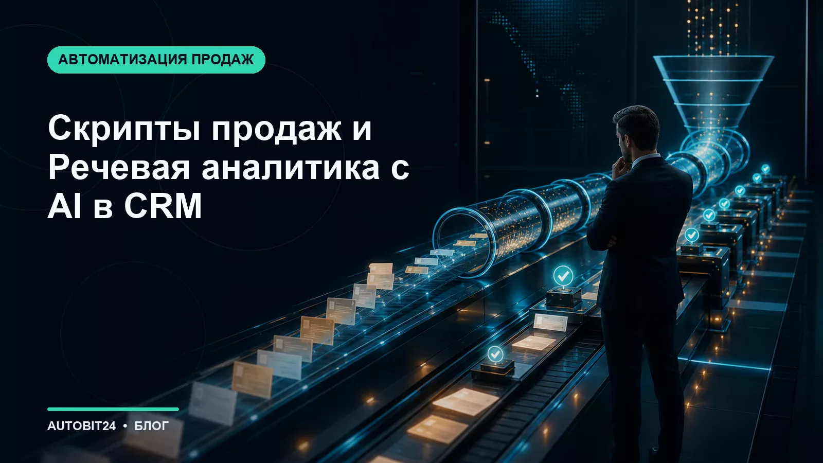 Скрипты продаж и Речевая аналитика с AI в CRM