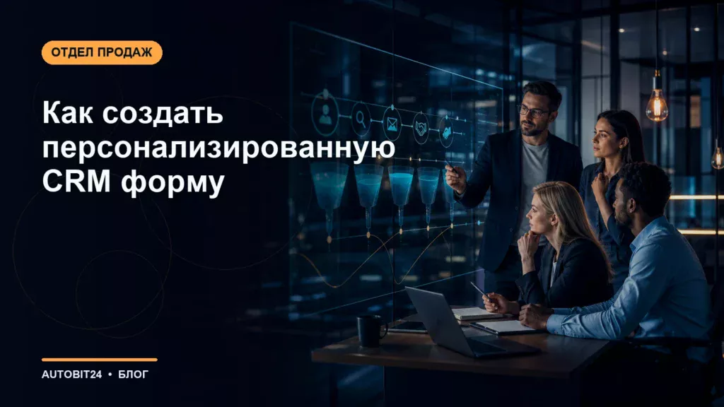 Как создать персонализированную CRM форму