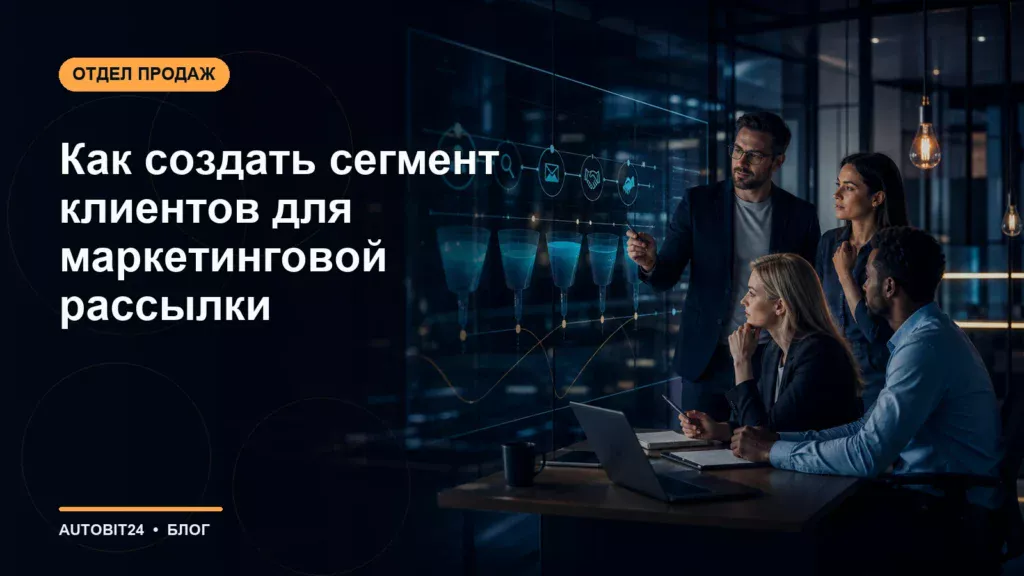 Как создать сегмент клиентов для маркетинговой рассылки