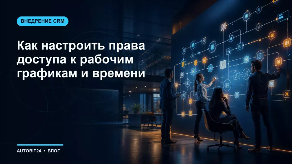 Как настроить права доступа к рабочим графикам и времени