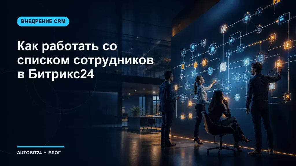 Как работать со списком сотрудников в Битрикс24