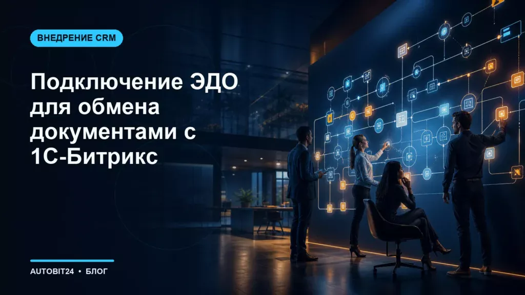 Подключение ЭДО для обмена документами c 1C-Битрикс