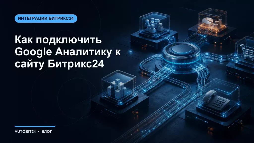 Как подключить Google Аналитику к сайту Битрикс24