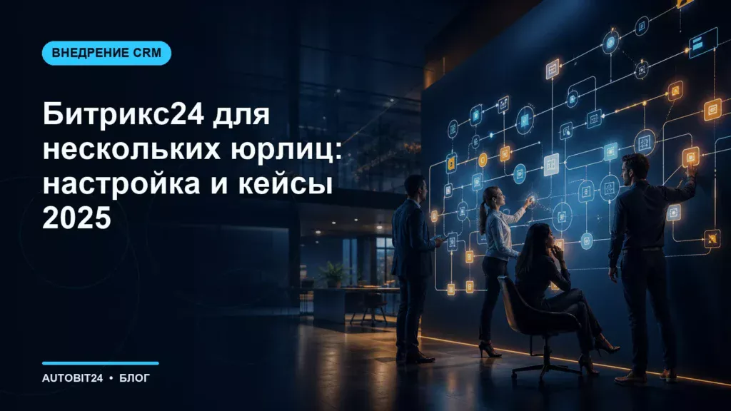 Битрикс24 для нескольких юрлиц: настройка и кейсы 2025