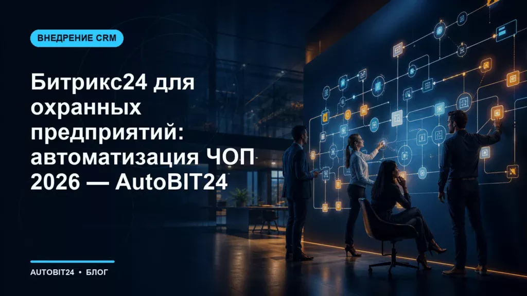 Битрикс24 для охранных предприятий: автоматизация ЧОП 2026 | AutoBIT24