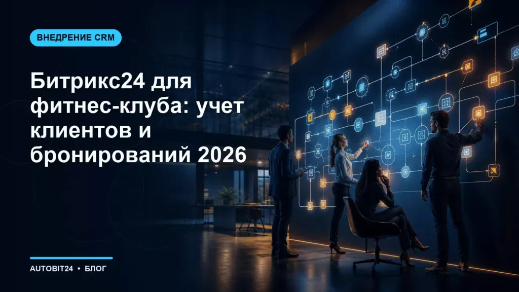 Битрикс24 для фитнес-клуба: учет клиентов и бронирований 2026
