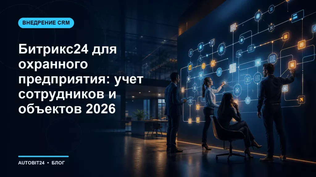 Битрикс24 для охранного предприятия: учет сотрудников и объектов 2026