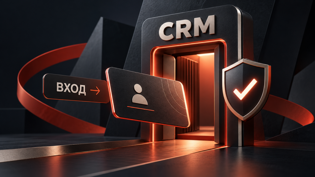 Защищённый вход в CRM: ключ доступа и знак проверки