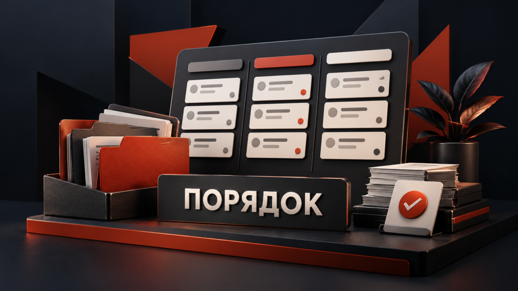 Упорядоченные заявки и файлы в CRM малого бизнеса